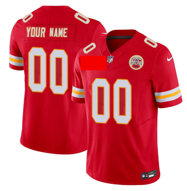 Custom Kansas City Chiefs Vapor F.U.S.E. Limited Jersey